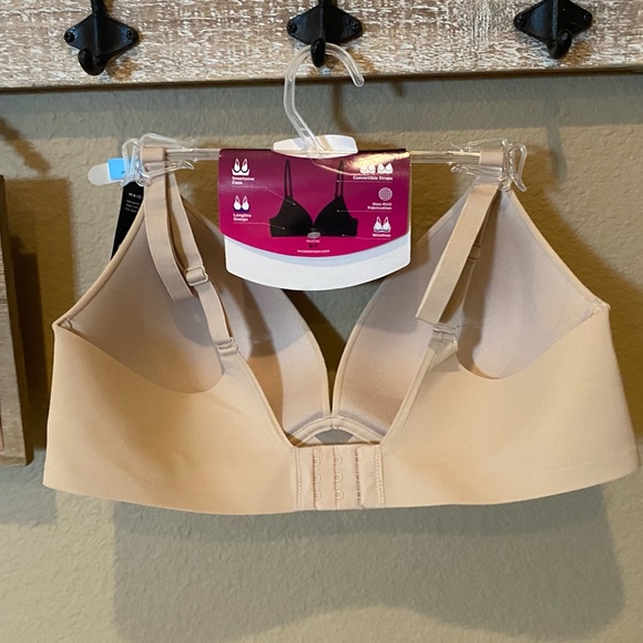 💥 SALE NWT Wireless Comfort Bra In Almond - Picture 3 of 8